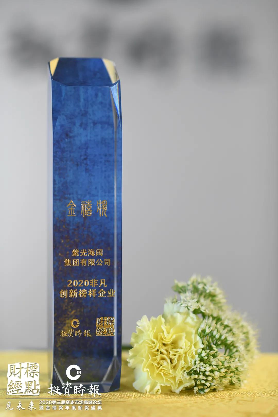 投資時報金禧獎·2020非凡創(chuàng)新榜樣企業(yè)